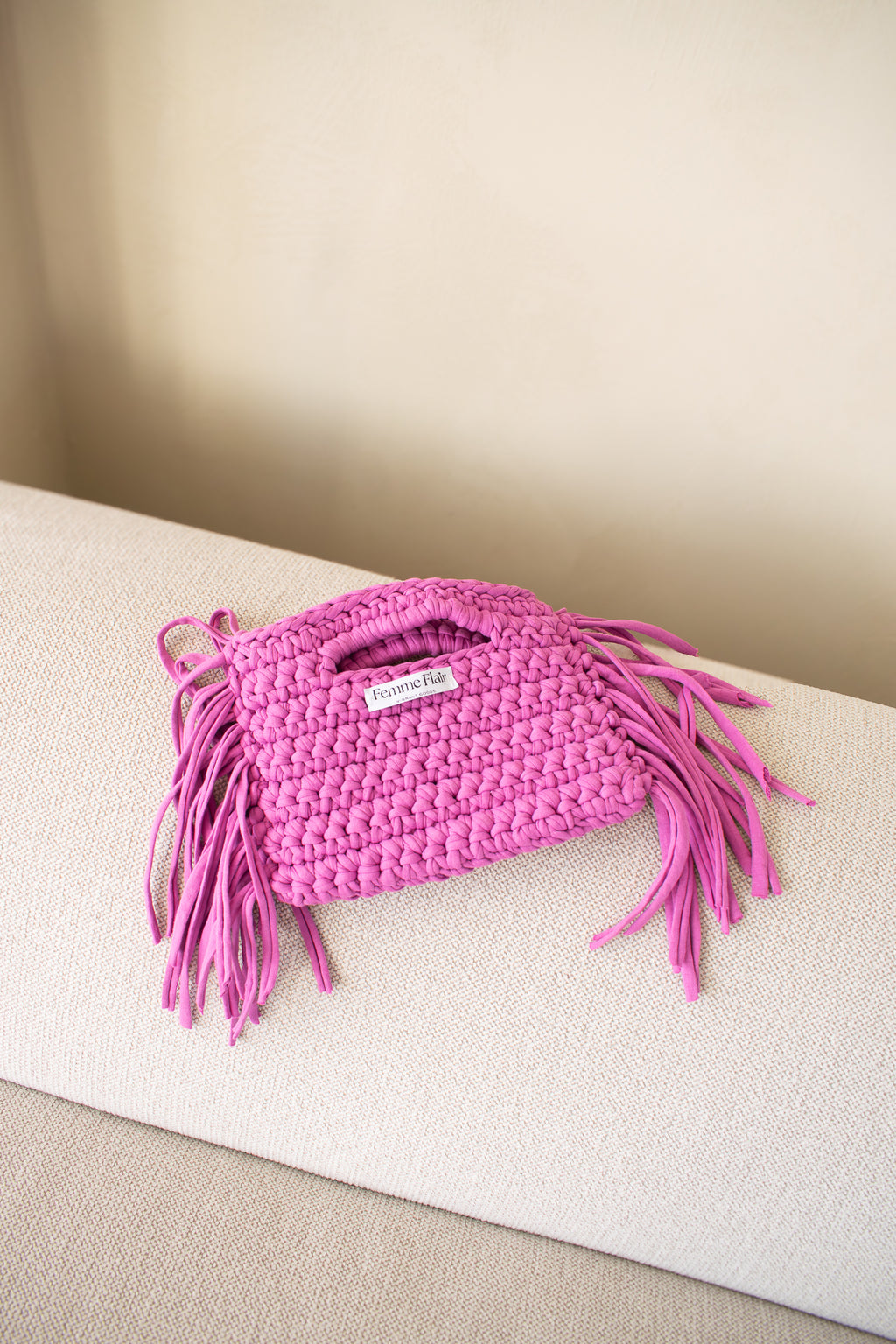Amélie Fringe Mini Handbag