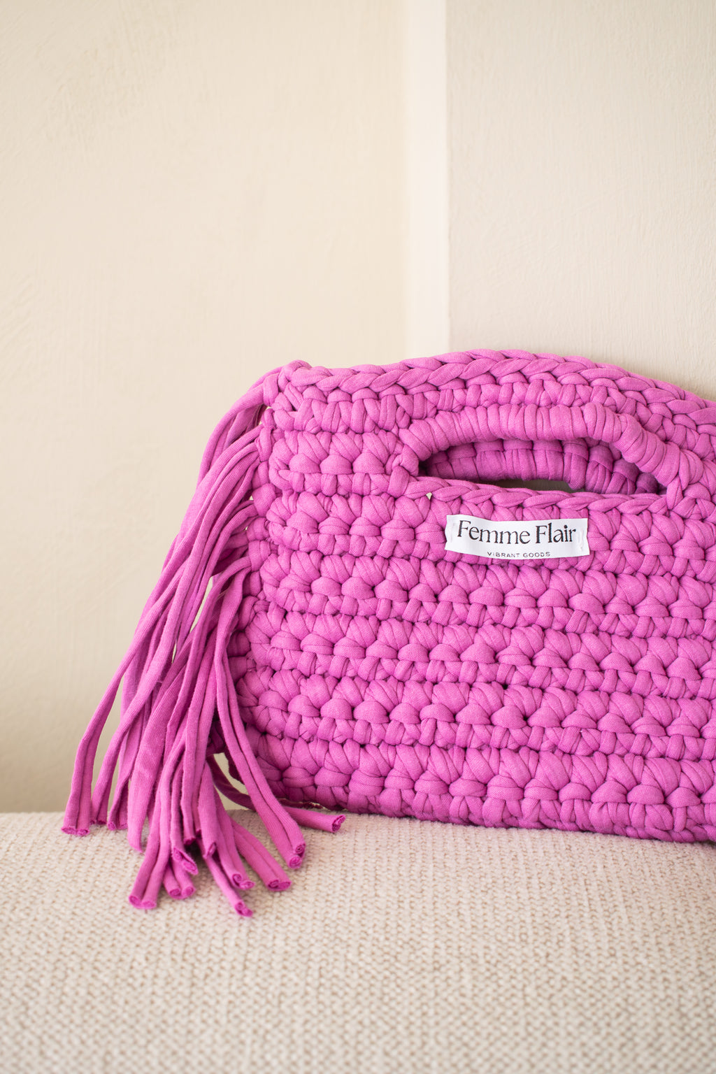 Amélie Fringe Mini Handbag