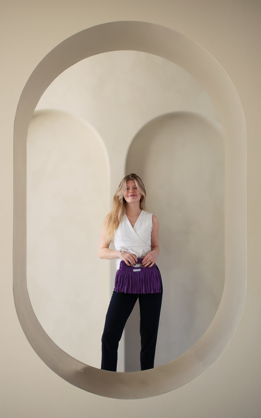 Colette Fringe Midi Handbag