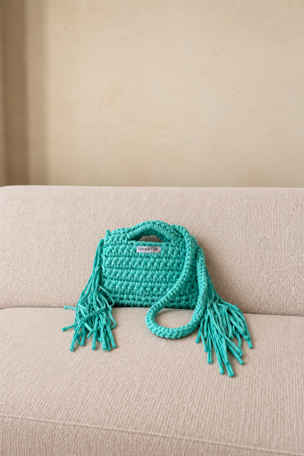 Sarah Midi Fringe Crossbody bag